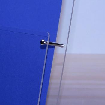 B-Ware - Tischprospektständer DIN A4 Querformat Fülltiefe 43mm